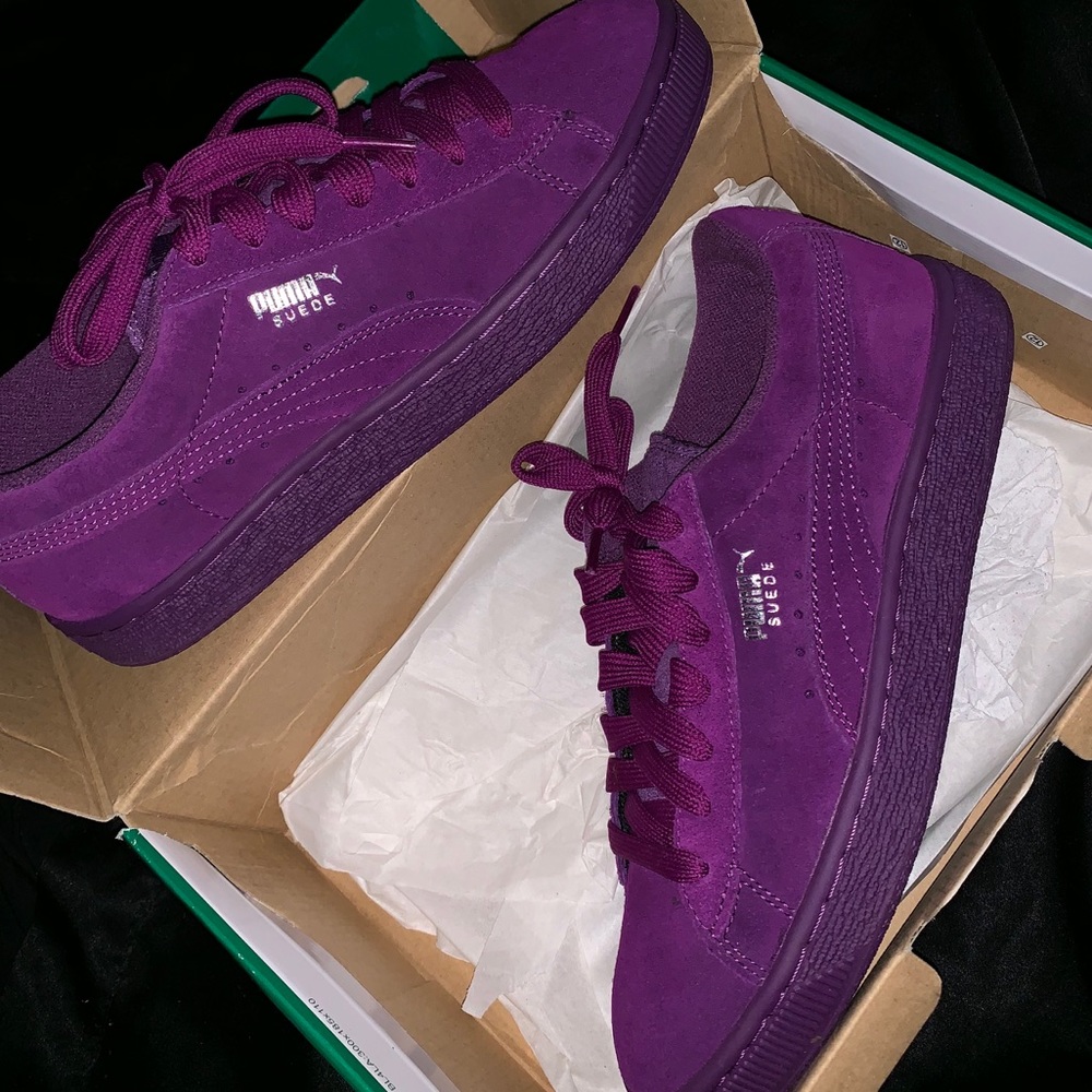 Puma Suede Jr Imperial Purple
